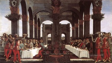 Nastagio cuarto Sandro Botticelli Pinturas al óleo